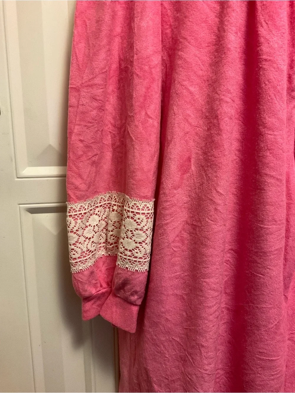 Romantic traditions, vintage Long Robe housecoat